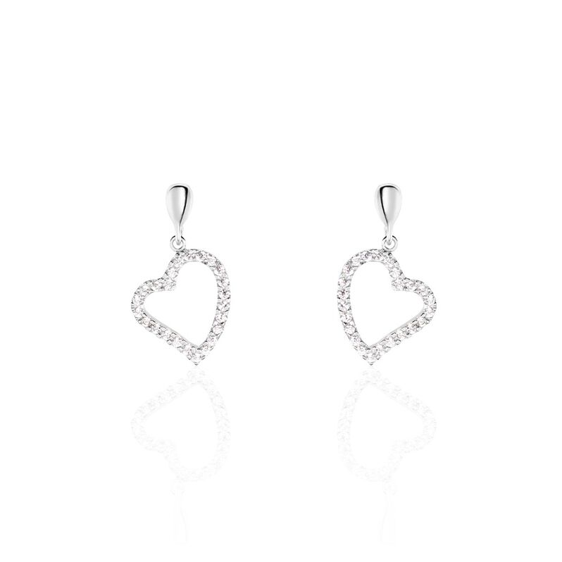 Boucles D'oreilles Pendantes Fabricius Argent Rhodié Oxydes - Spannringe Damen | OROVIVO