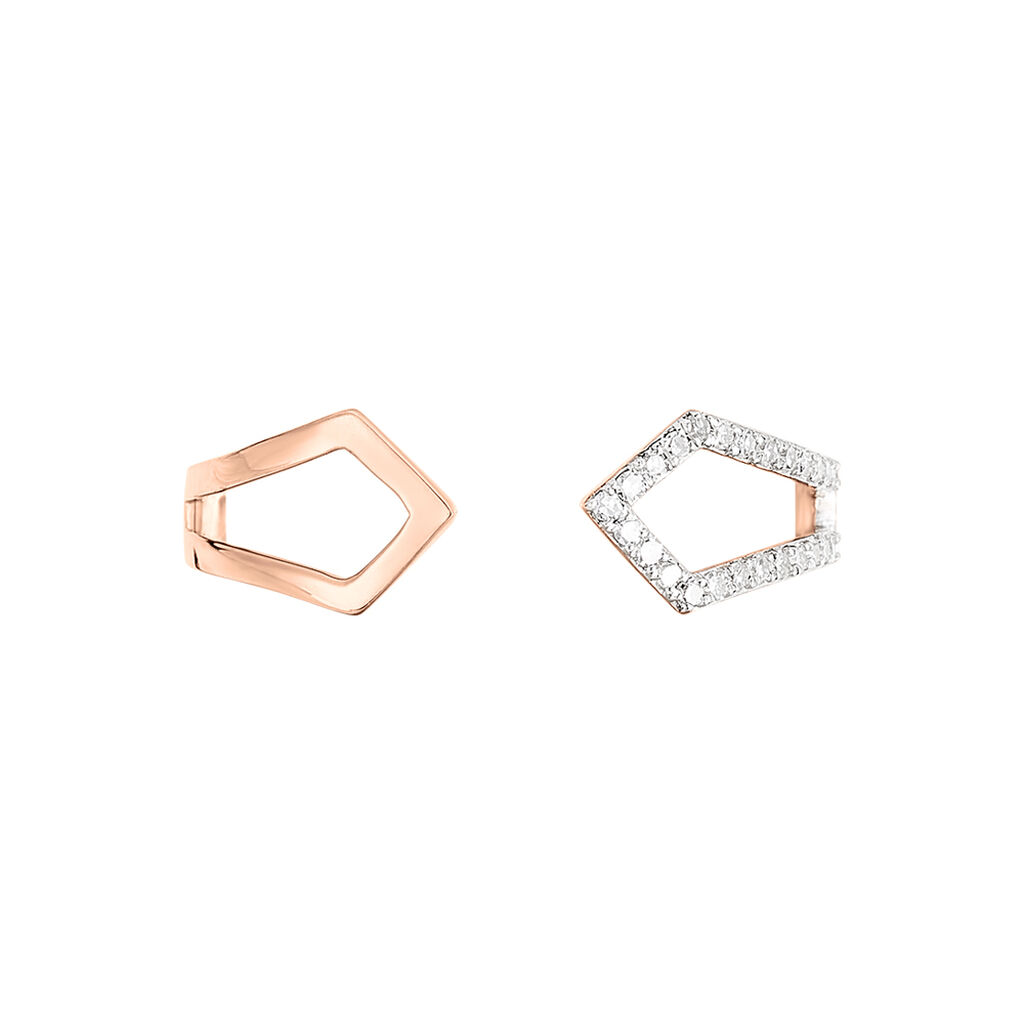 Bague Anouk Or Rose Diamant - Spannringe Damen | OROVIVO