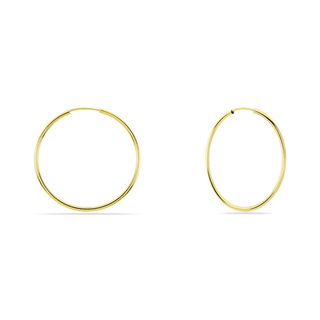 TARJA Damen Creolen Silber vergoldet 925