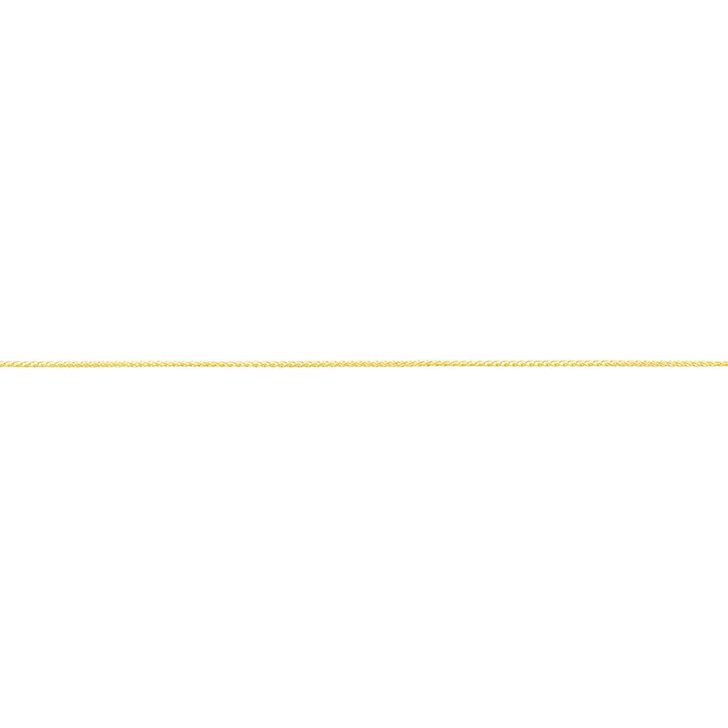 Damen Zopfkette Gold 375  - Halsketten Damen | OROVIVO