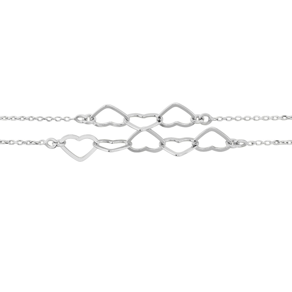 Damenarmband Silber 925 Herz  - Armbänder mit Anhänger Damen | OROVIVO