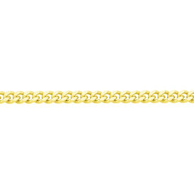 Unisex Panzerkette Gold 375 50cm - Ketten ohne Anhänger Unisex | OROVIVO