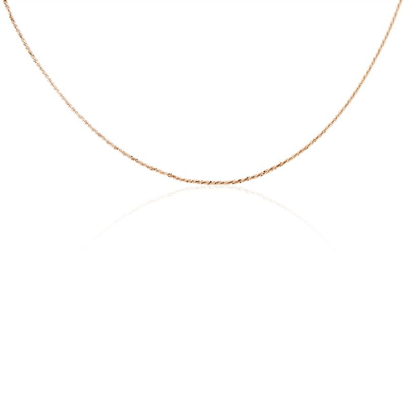 Collier Argent Rose Cherame - Spannringe Damen | OROVIVO