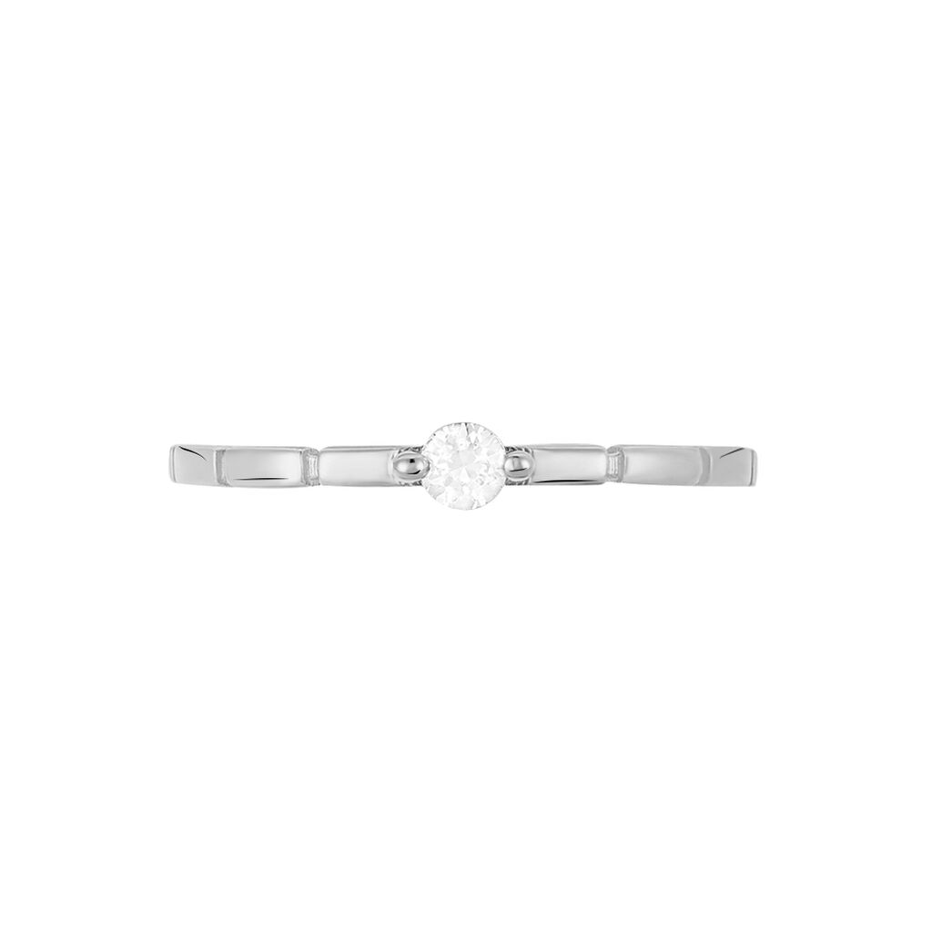 Bague Macy Or Weiss Crante Diamant - Spannringe Damen | OROVIVO