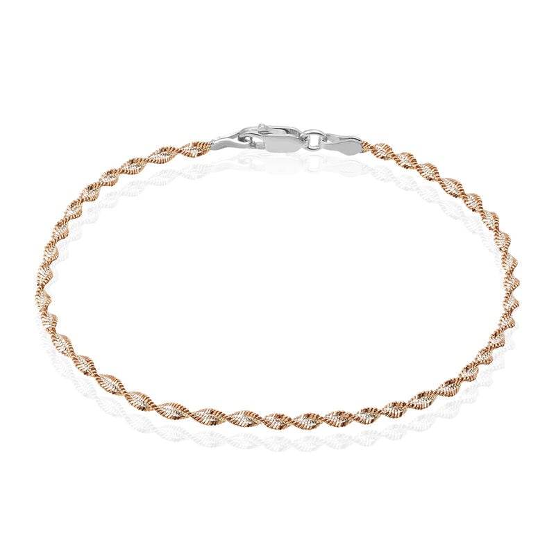 Damenarmband Kordelkette Silber 925 Vergoldet - Armketten Damen | OROVIVO