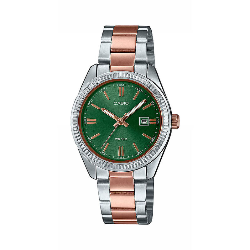 Montre Casio Collection Women Vert - Spannringe Damen | OROVIVO
