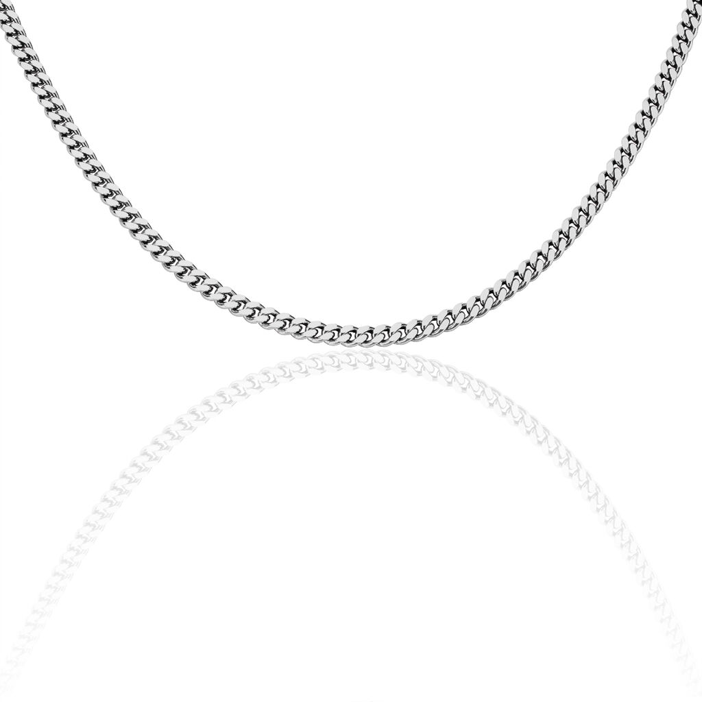 Thumbnail - Unisex Panzerkette Silber 925 , Kette ohne Stein
