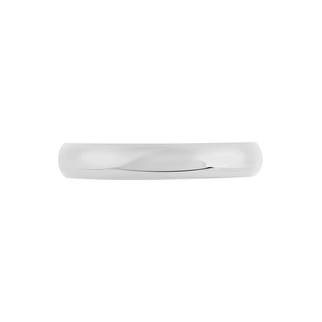 Alliance Aphroditia Ruban Plat Or Blanc - Spannringe Familie | OROVIVO