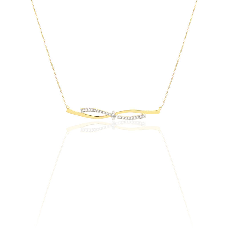 Collier Or Bicolore Diamant - Spannringe Damen | OROVIVO