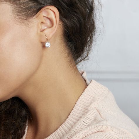 Damen Ohrhänger Gold 375 Zirkonia  - Ohrhänger Damen | OROVIVO