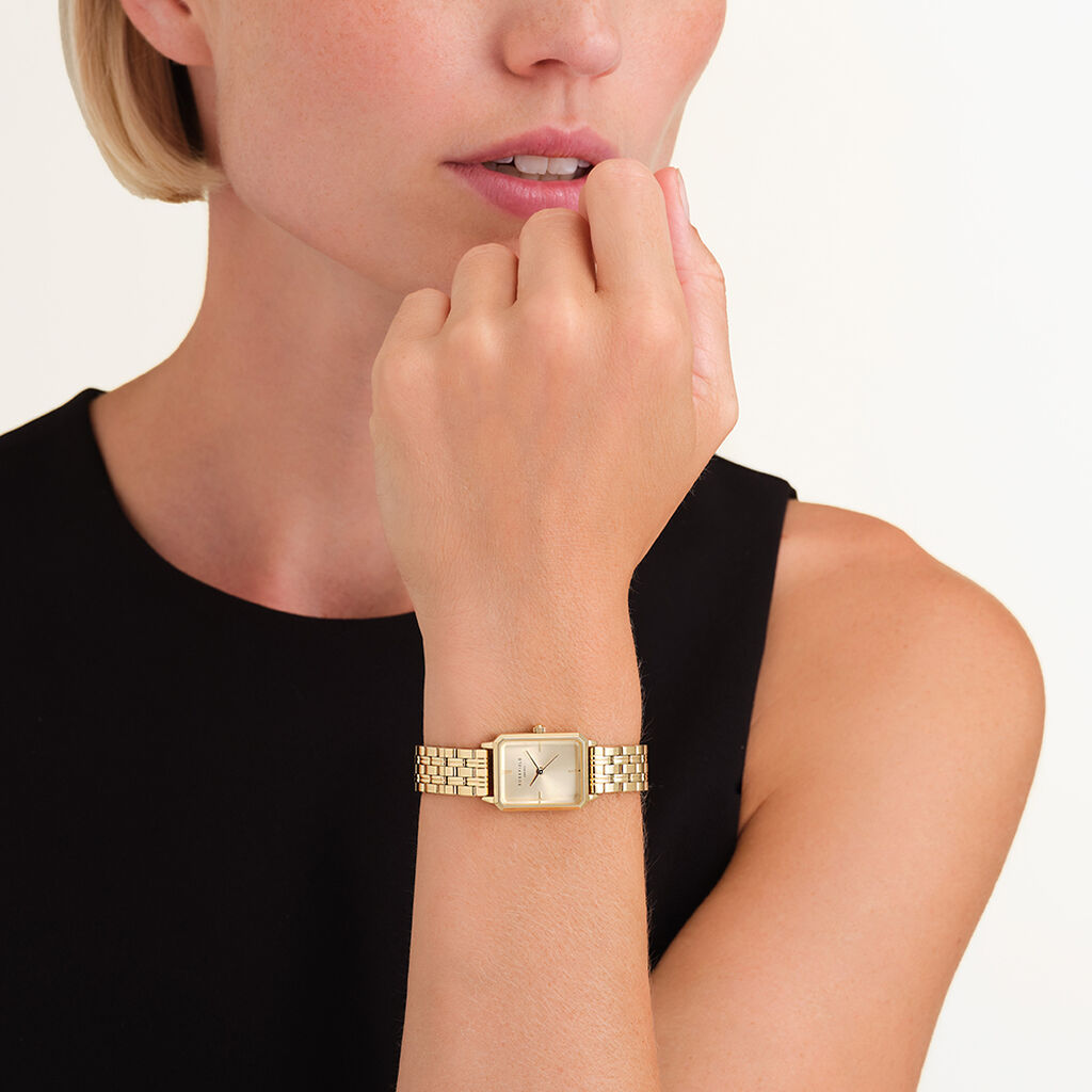 Montre Rosefield Octagon Xs Champagne