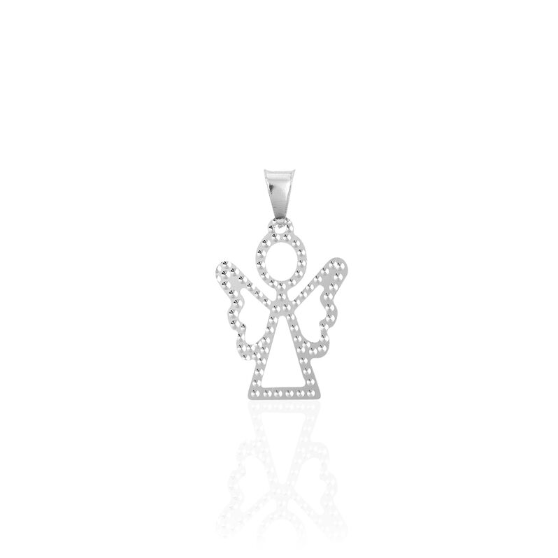 Pendentif Or Weiss Ange - Spannringe Kinder | OROVIVO
