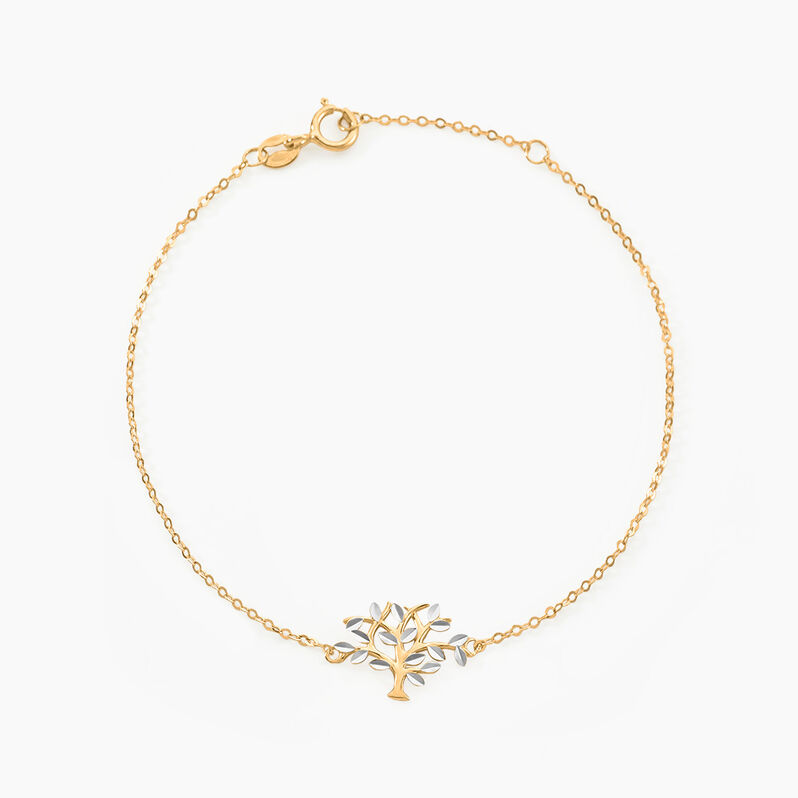 Collier Or Bicolore Fragaria - Spannringe Damen | OROVIVO