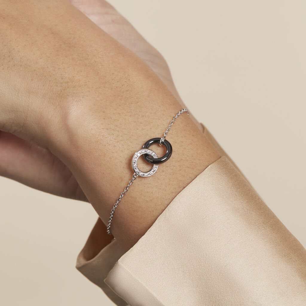 Bracelet Argent Dina Cercle - Spannringe Damen | OROVIVO