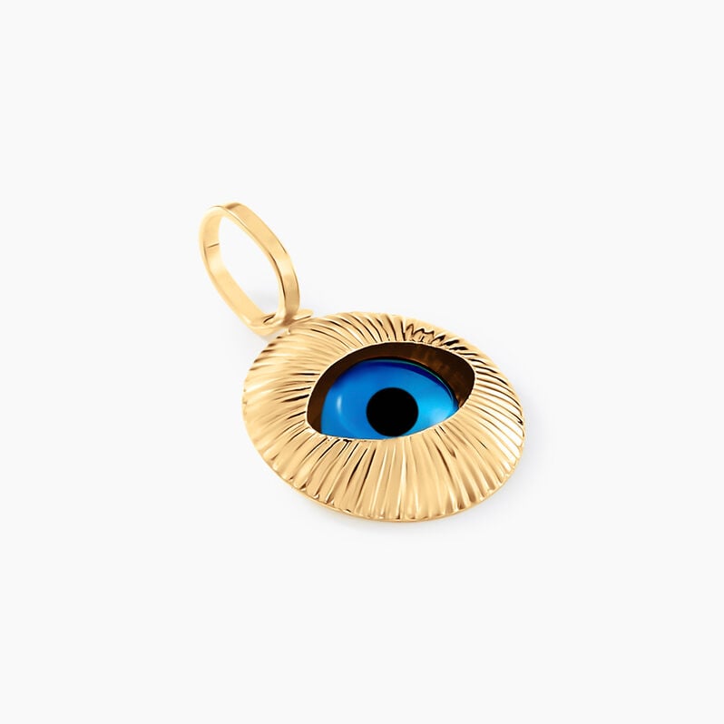Pendentif Invannie Or Jaune Pierre Synthétique - Spannringe Familie | OROVIVO