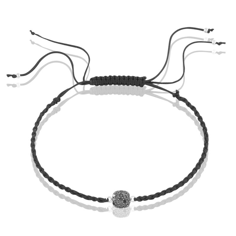 Bracelet Gerdina Or Blanc Diamant - Spannringe Damen | OROVIVO
