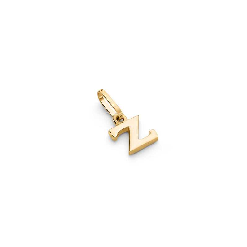 ALPHABET Unisex Anh&auml;nger Gold 375 (9 Karat) Buchstabe Z - Schmuckanh&auml;nger Unisex | OROVIVO