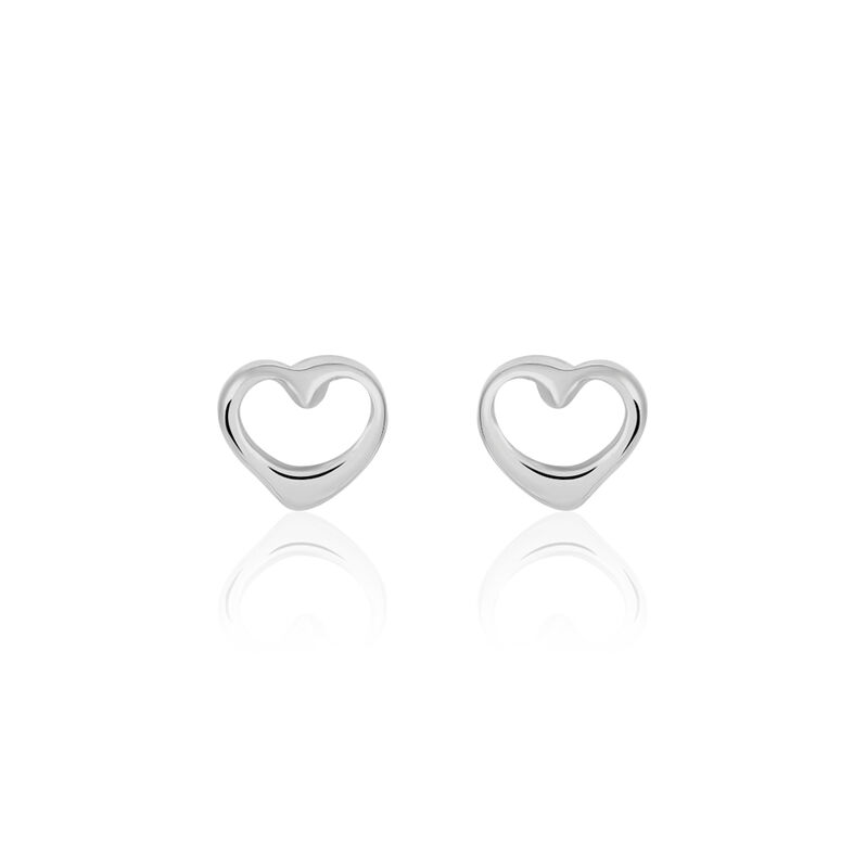 Damen Ohrstecker Silber 925 Herz - Ohrstecker Damen | OROVIVO