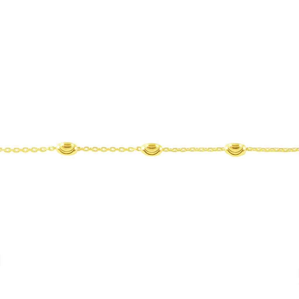 Damen Fußkettchen Silber 925 Gold vergoldet Perlen - Fußketten Damen | OROVIVO
