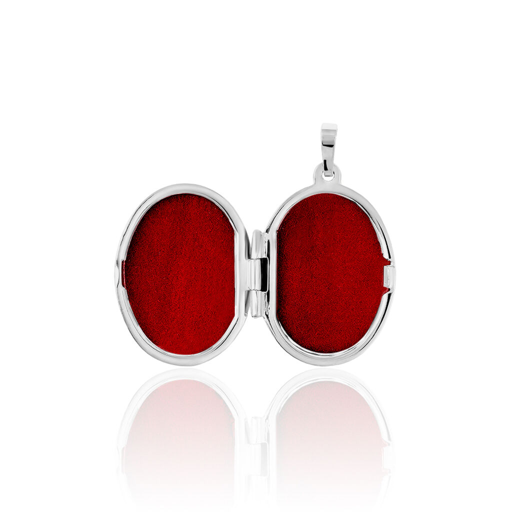 CASSA MEDAILLON 1 Damen Anh&auml;nger Silber 925 Oval