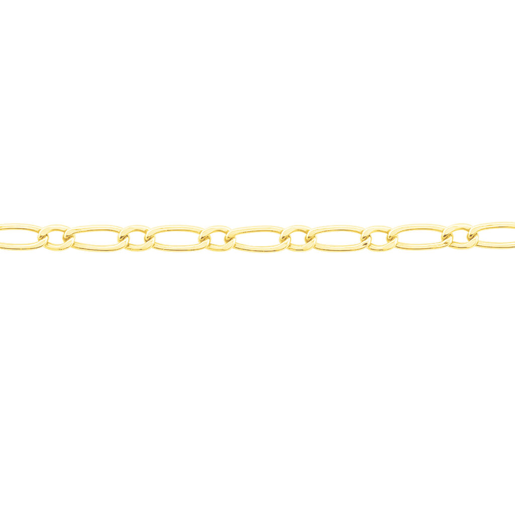 Damen Gliederarmband Figarokette Gold 375 - Armketten Damen | OROVIVO