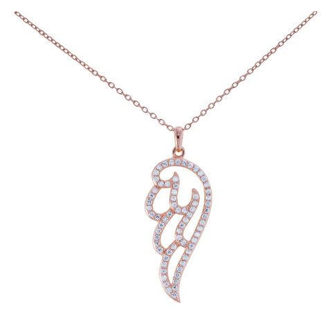 Damen Halskette Silber 925 Rosé Vergoldet - Halsketten Damen | OROVIVO