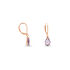 Damen Ohrhänger Silber 925 Rosé Vergoldet Amethyst - Ohrhänger Damen | OROVIVO