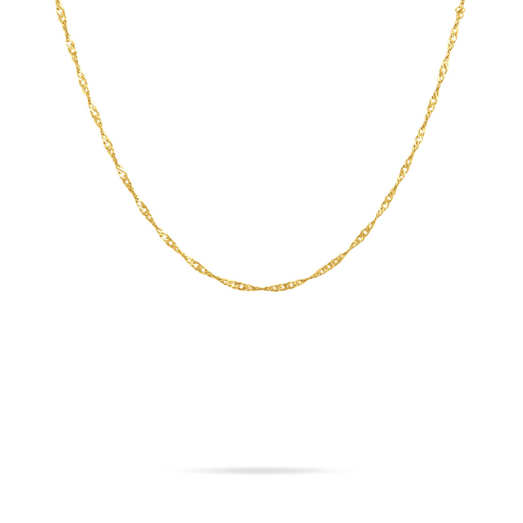 SINGAPUR 3 Damen Kette Gold 375 (9 Karat) B 1,9 mm