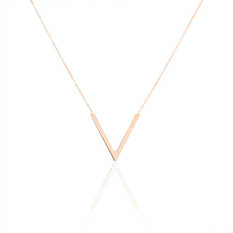 Collier Celene Or Rose - Spannringe Damen | OROVIVO