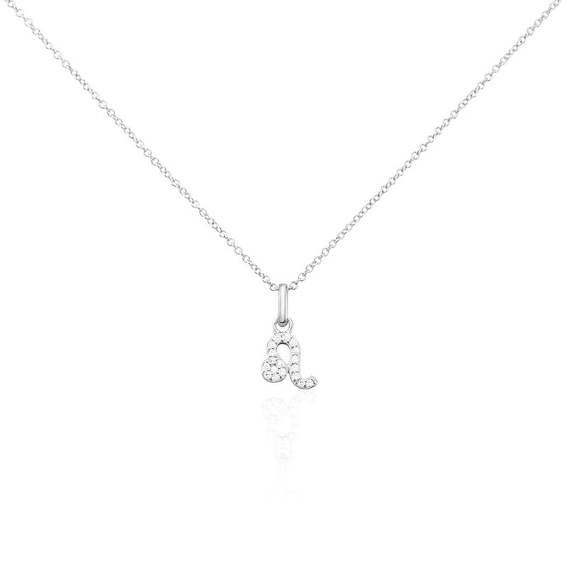 Collier Astra Argent Weiss Oxyde De Zirconium - Spannringe Damen | OROVIVO
