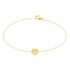 KILA Damen Armband Gold 375 (9 Karat) Herz
