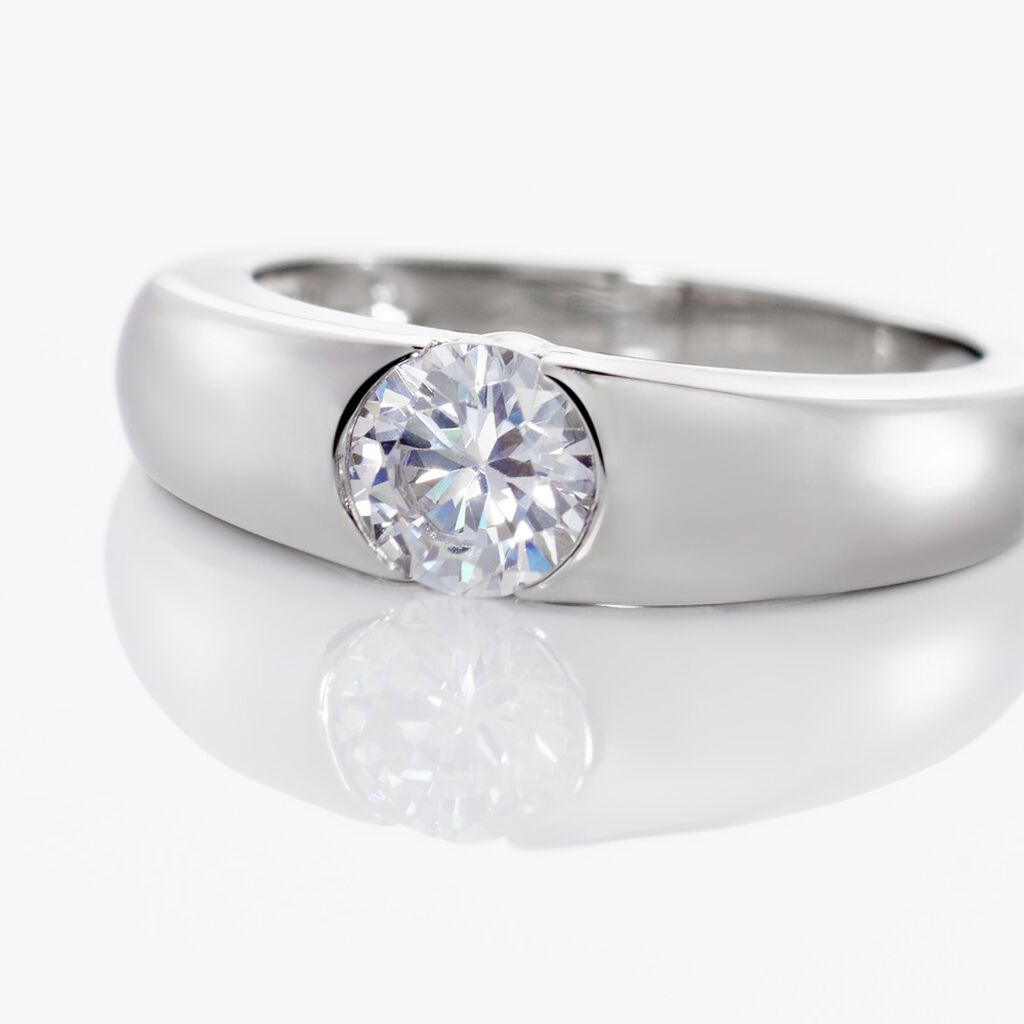 Damen Ring Silber 925 Zirkonia 2,34mm  - Verlobungsringe Damen | OROVIVO