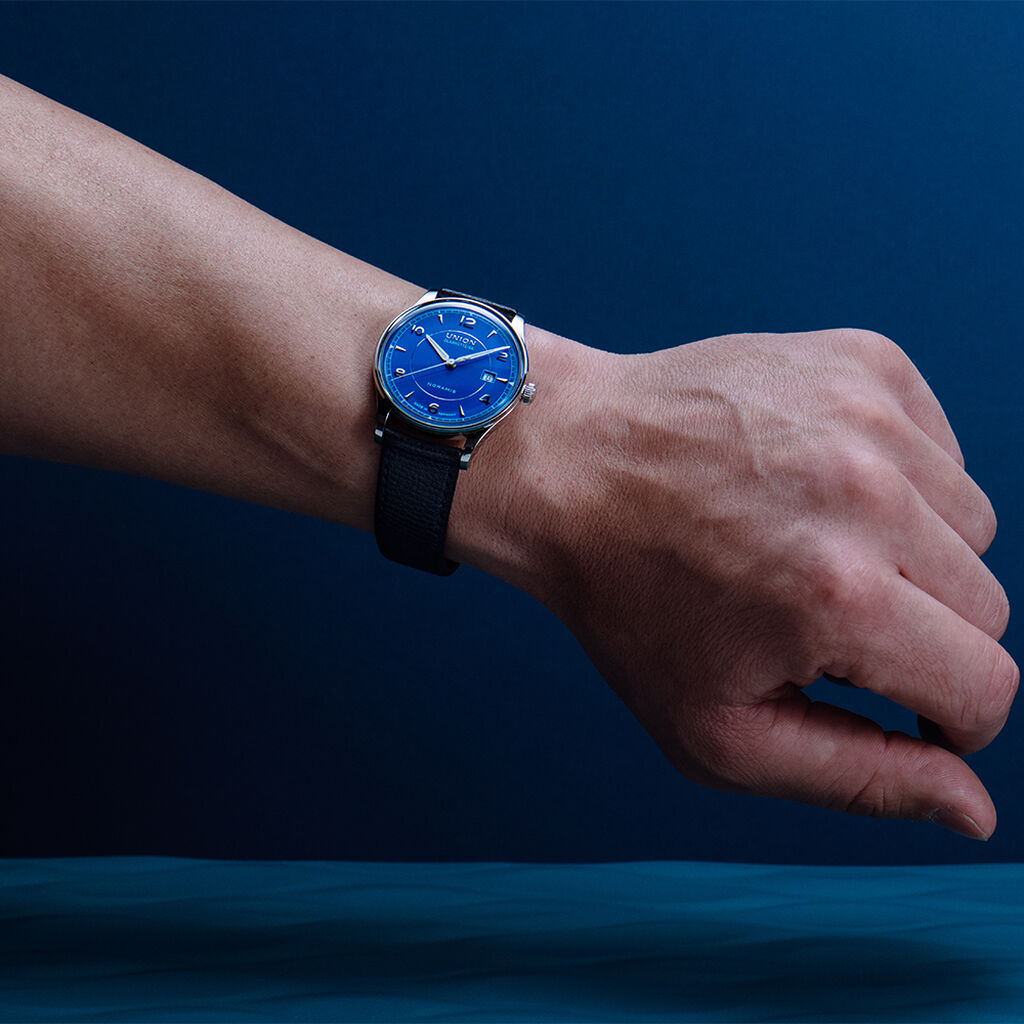 Union Glasshutte Herrenuhr Noramis D0164071604700 Automatik - Armbanduhren Herren | OROVIVO