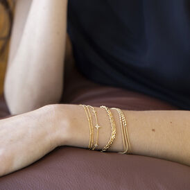 Damenarmband Spigakette Gold 375  - Armketten Damen | OROVIVO