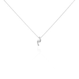 Damen Halskette Weißgold 375 Diamant 0,1ct - Ketten mit Anhänger  | OROVIVO