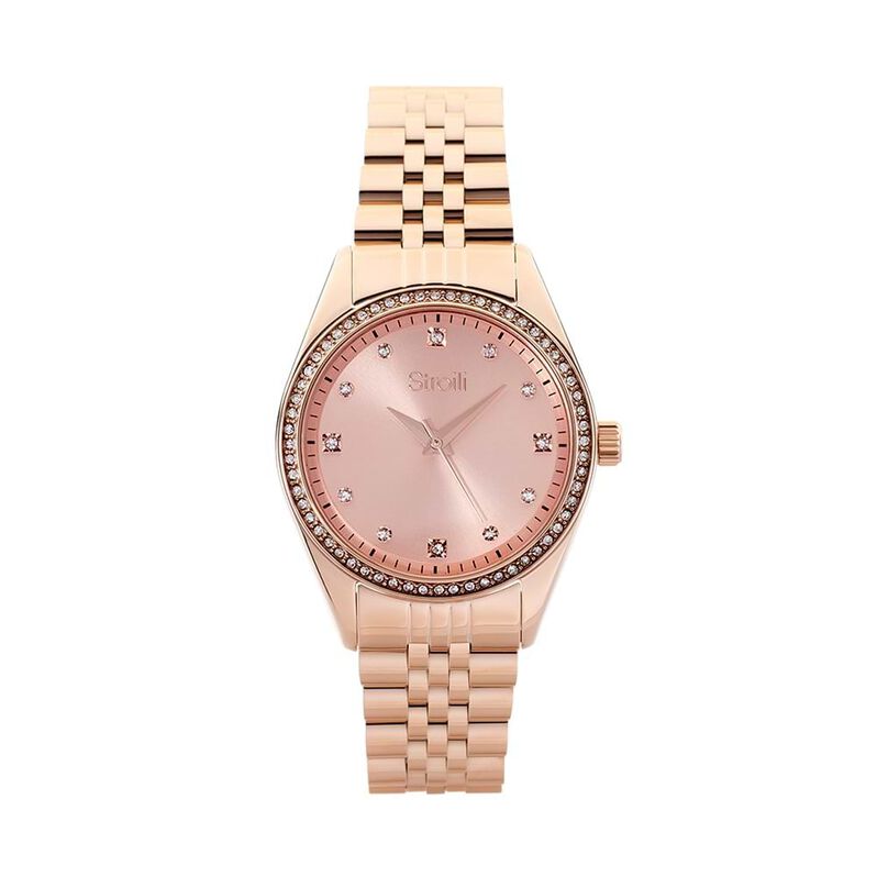 Orologio Donna Stroili watches Acciaio Amalfi quadrante oro rosa - Spannringe Damen | OROVIVO