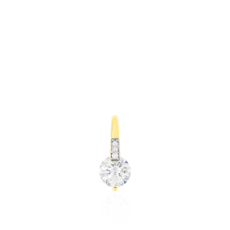 Anhänger Gold 333 Bicolor Zirkonia - Schmuckanhänger Damen | OROVIVO
