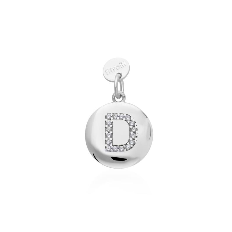 Pendente Love Beats Argento Rodiato Cubic Zirconia - Spannringe Damen | OROVIVO