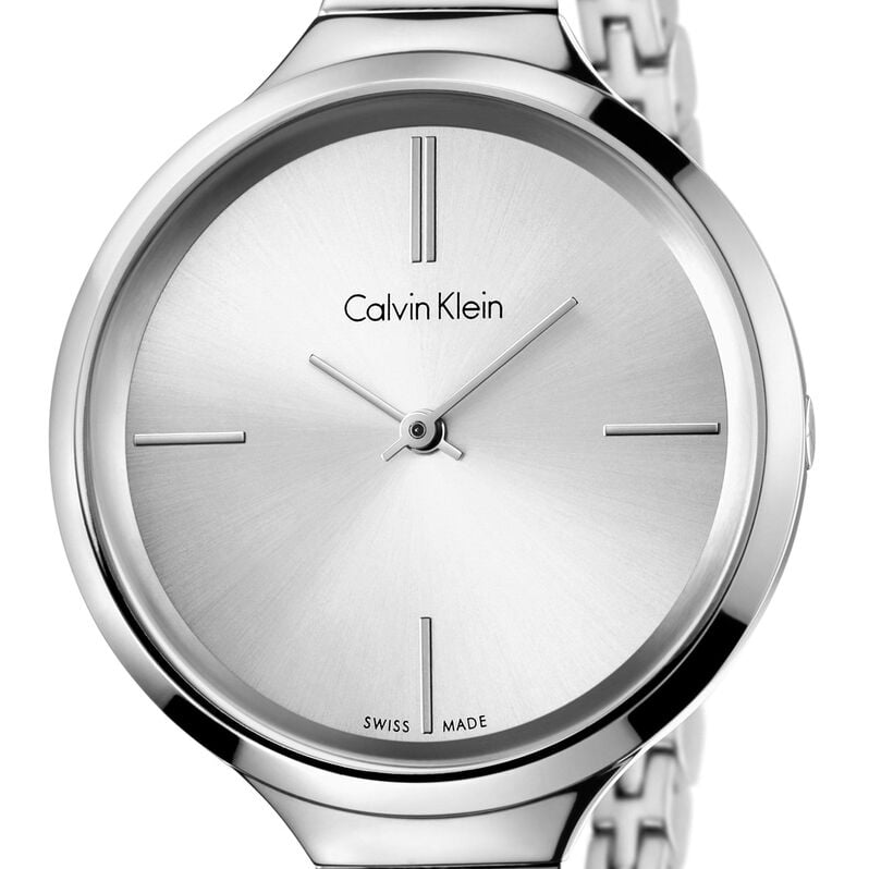 Orologio Donna Calvin Klein Lively quadrante argento K4U23126-RE21 - Spannringe Damen | OROVIVO