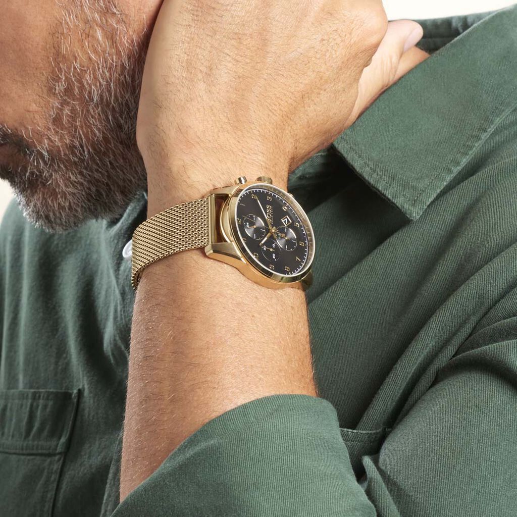 BOSS Herrenuhr Skymaster 1513838 Quarz-Chronograph - Armbanduhren Herren | OROVIVO