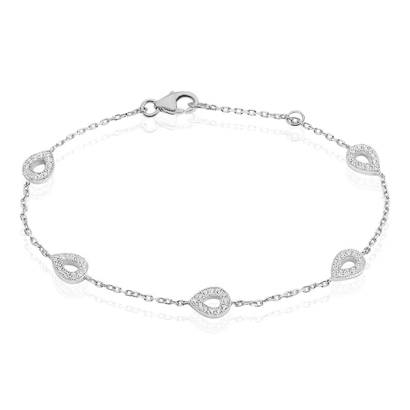 Bracelet Argent Et Oxyde - Spannringe Damen | OROVIVO