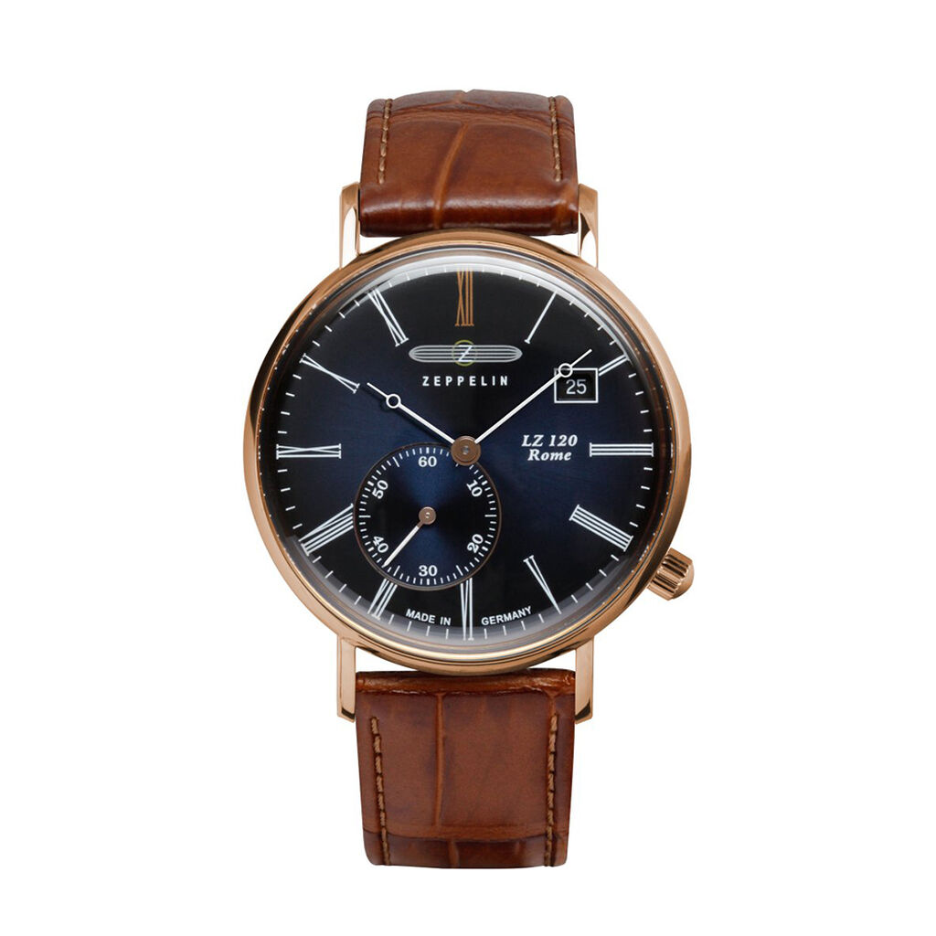 Zeppelin Herrenuhr Rome 7137-3 Quarz - Analoguhren Herren | OROVIVO