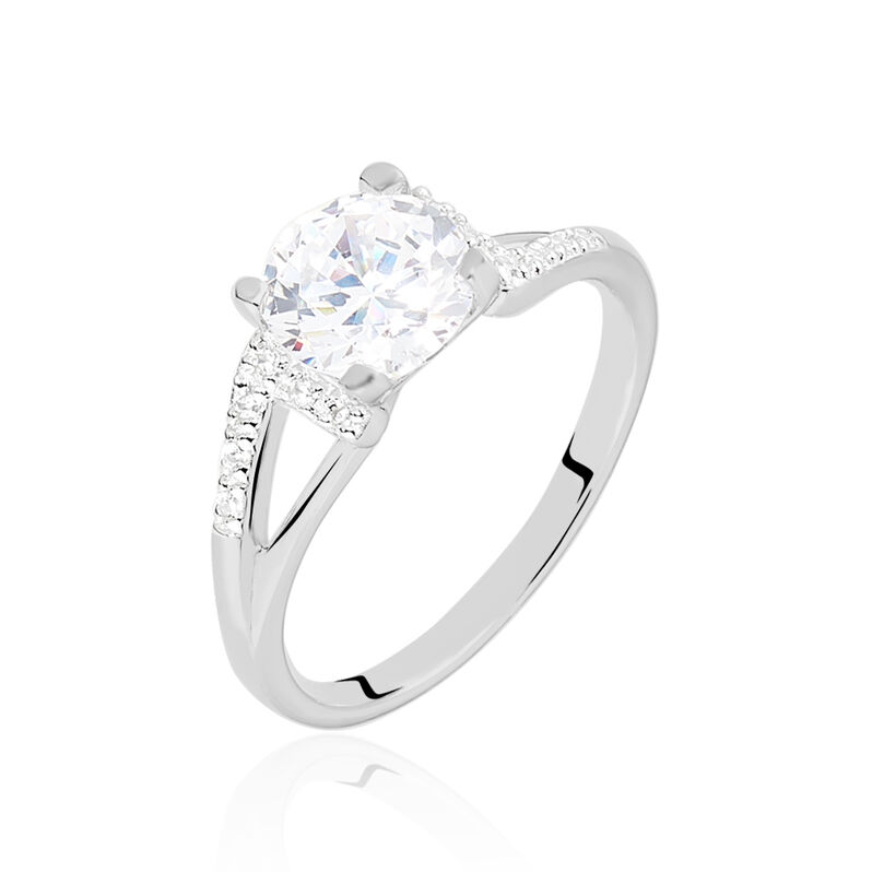 Anello Silver Elegance Argento Rodiato Cubic Zirconia - Spannringe Damen | OROVIVO