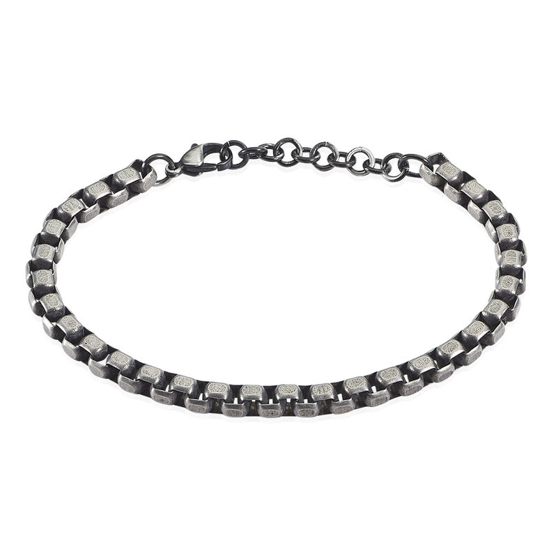 Bracelet Acier Vieilli 
 - Spannringe Herren | OROVIVO