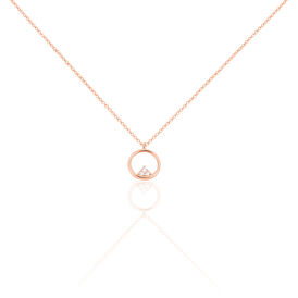 Damen Halskette Silber 925 Rosé Vergoldet - Ketten mit Anhänger Familie | OROVIVO
