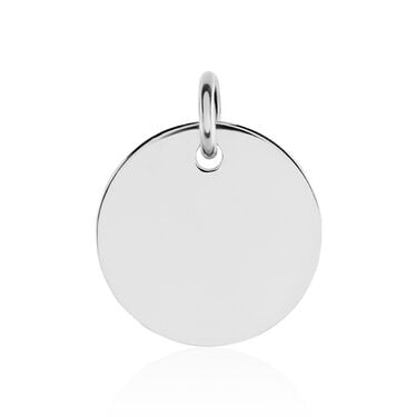 Liv-Ann Gravur Unisex Anhänger Silber 925 Kreis