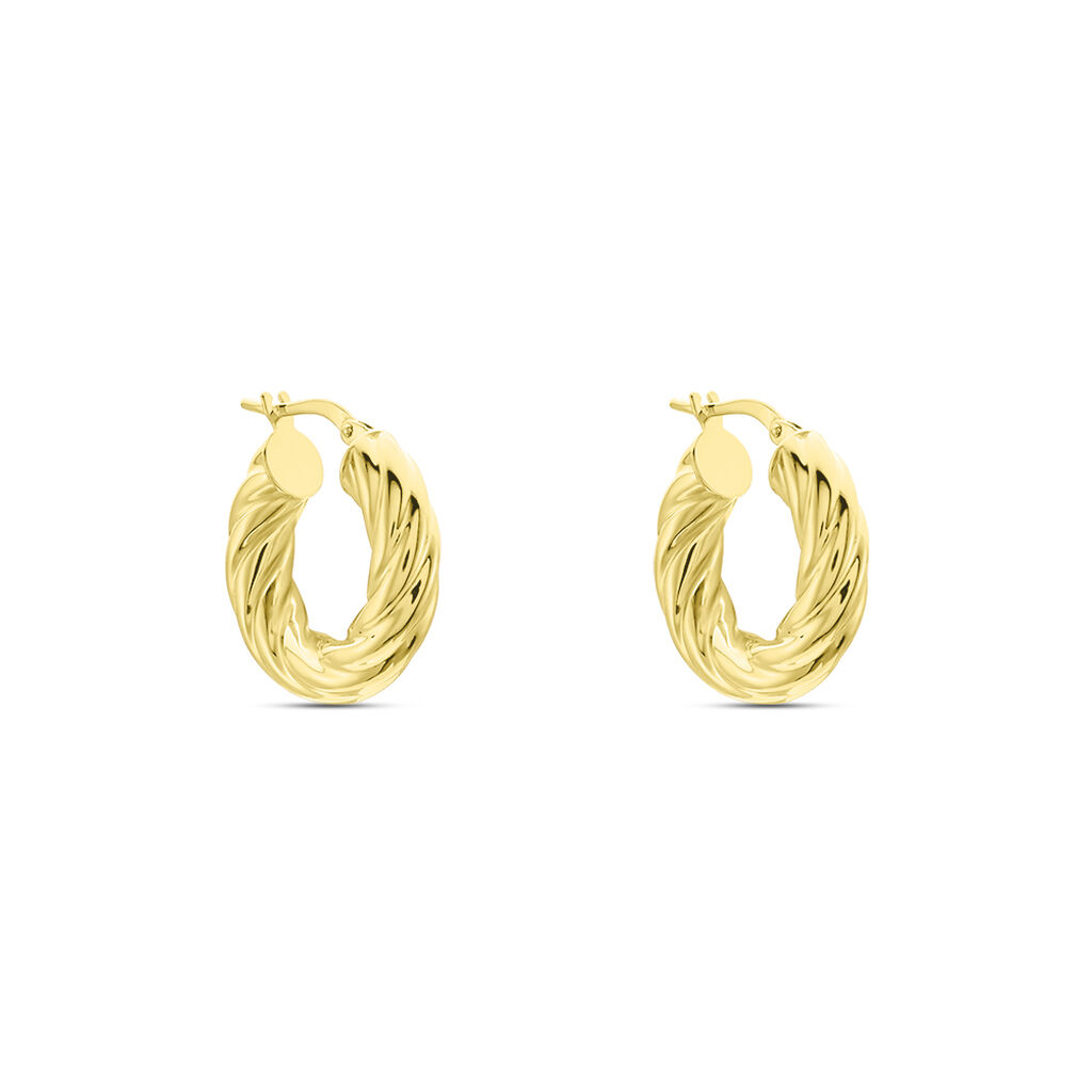 Damen Creolen Gold 375 - Creolen Damen | OROVIVO