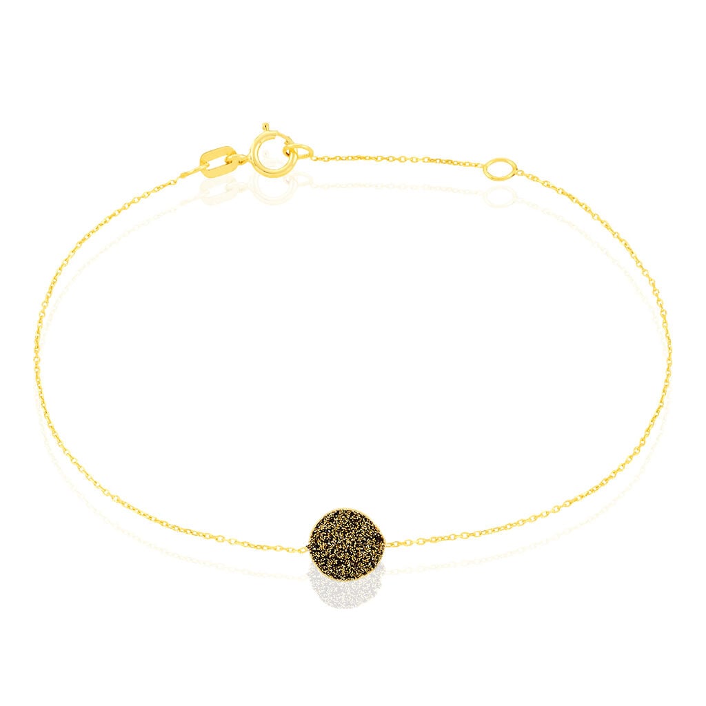ERYNE Damen Armband Gold 375 (9 Karat) Kreis