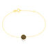 ERYNE Damen Armband Gold 375 (9 Karat) Kreis