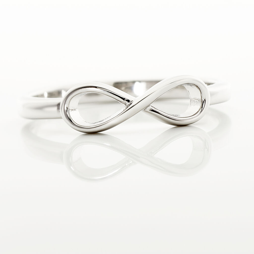 HELSA 1 Damen Ring Silber 925 Unendlichkeit